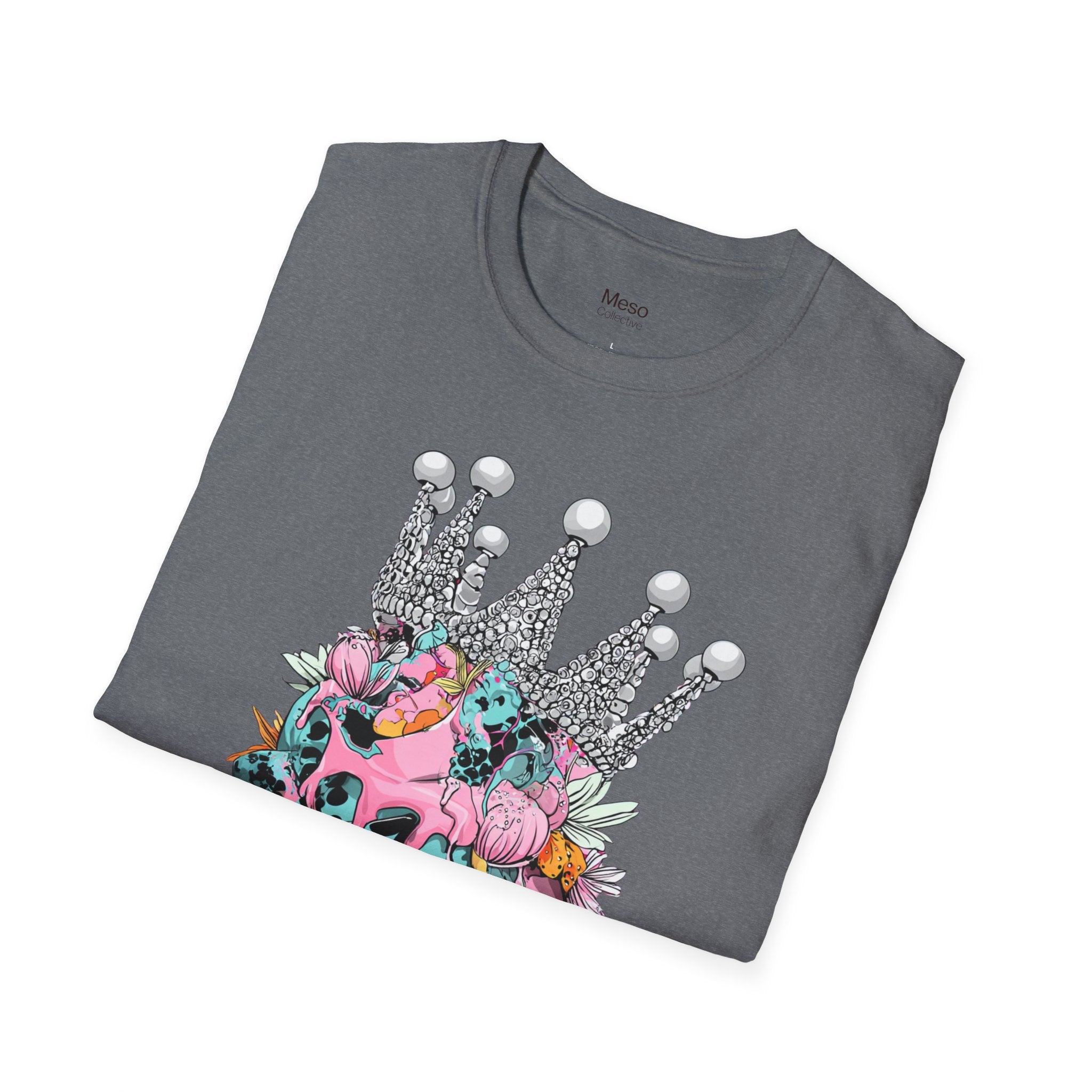 Cupcake with Crown T-Shirt — Royal Dessert Graphic Tee