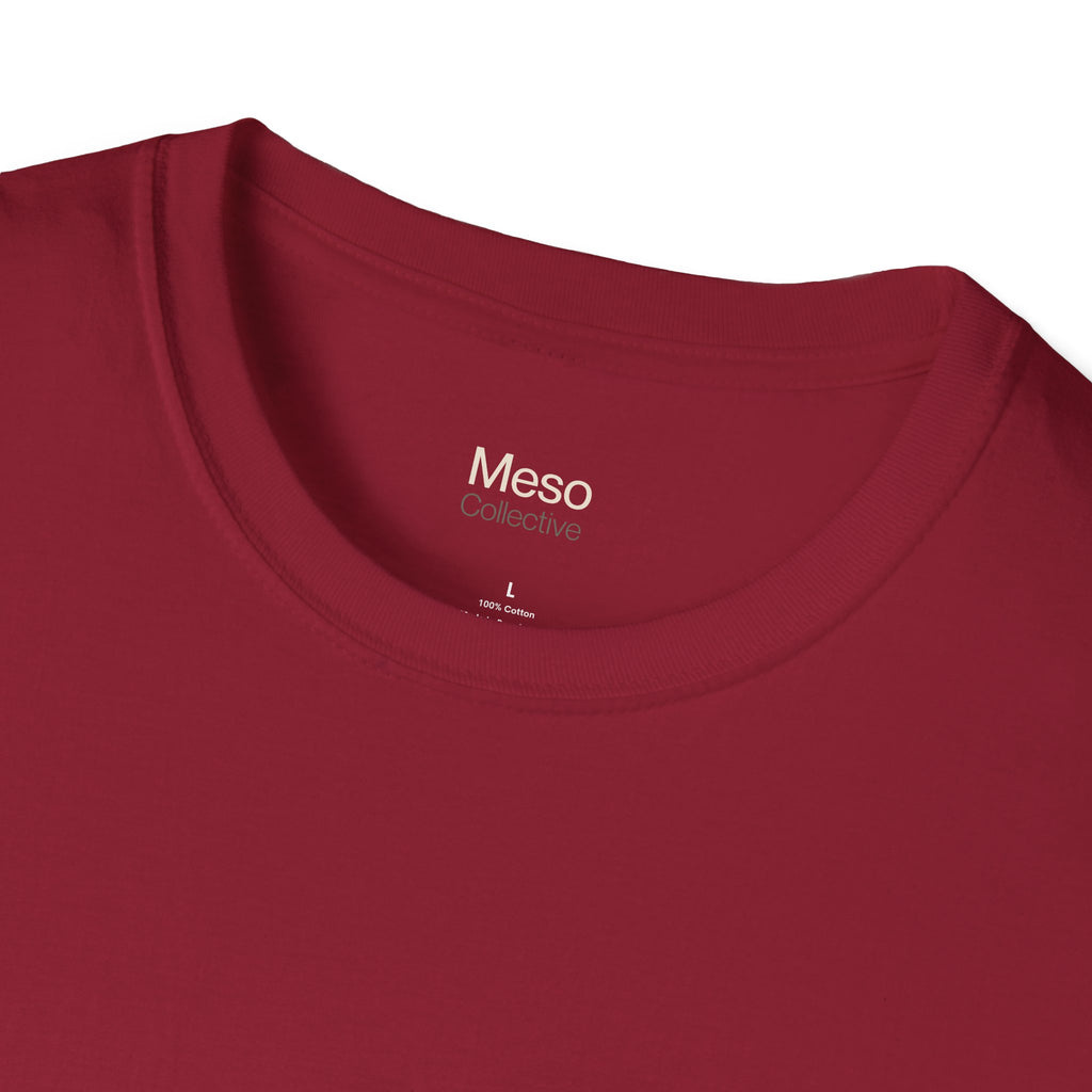 Offended? Good T-Shirt | Meso Collective Vertical Logo Tee