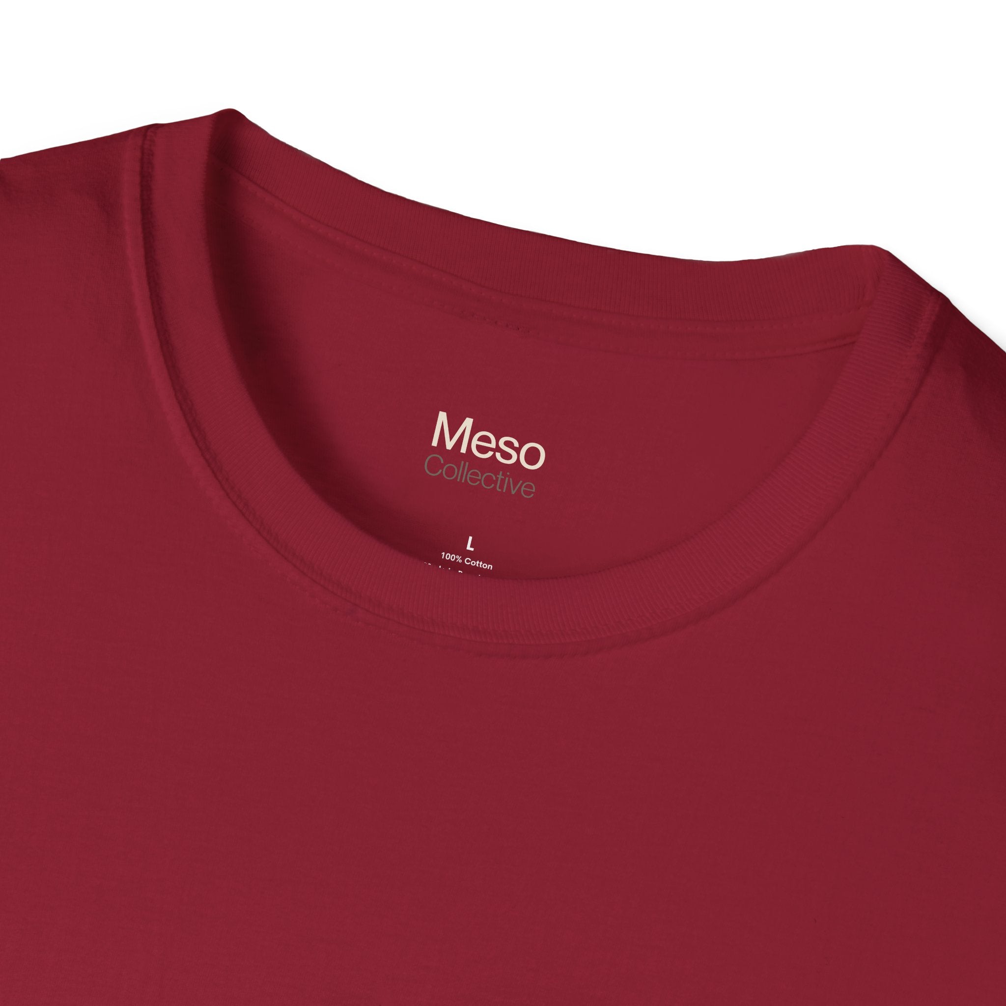 Offended? Good T-Shirt | Meso Collective Vertical Logo Tee