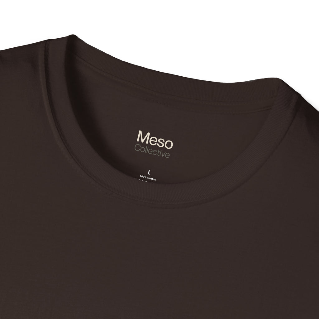 Offended? Good T-Shirt | Meso Collective Vertical Logo Tee
