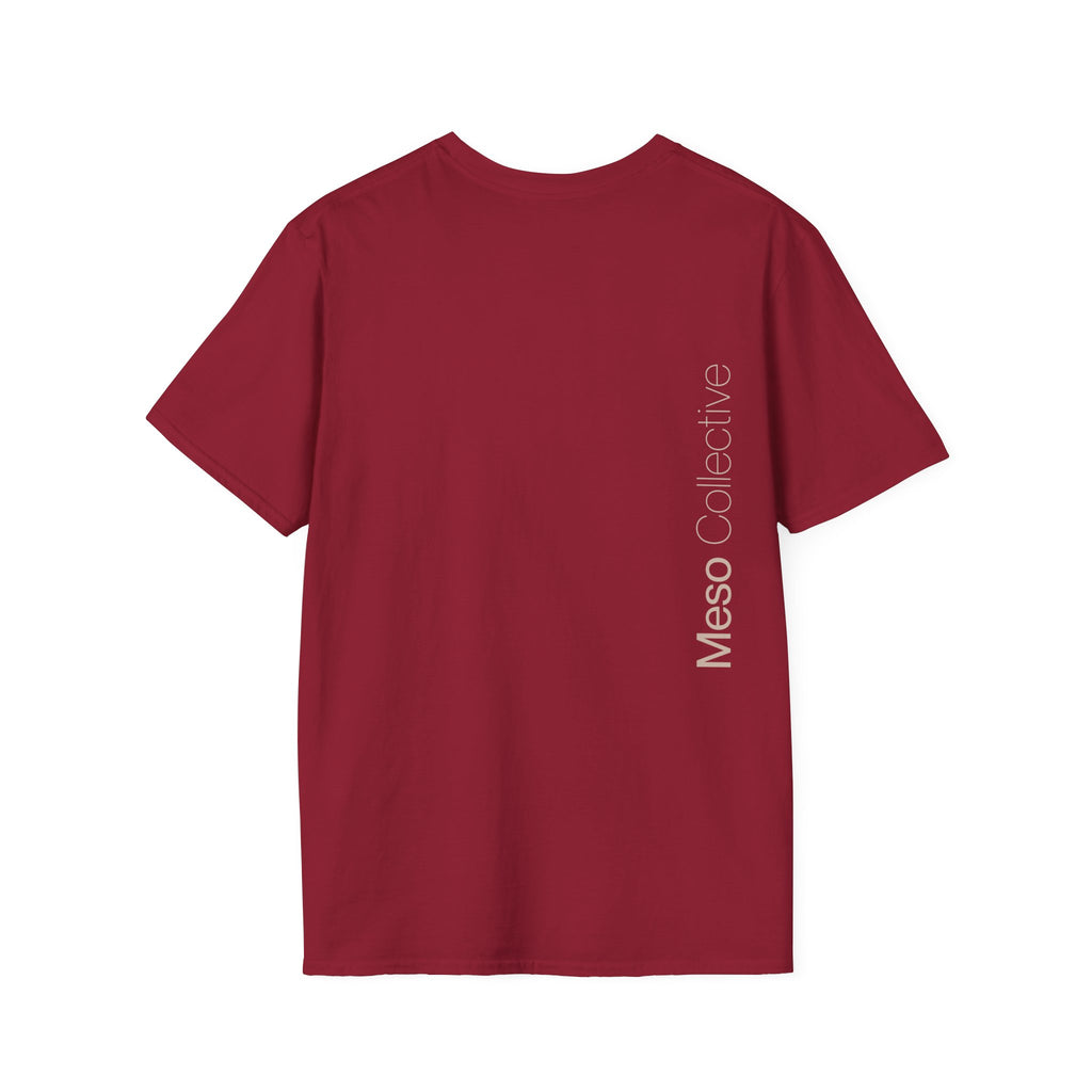 Offended? Good T-Shirt | Meso Collective Vertical Logo Tee