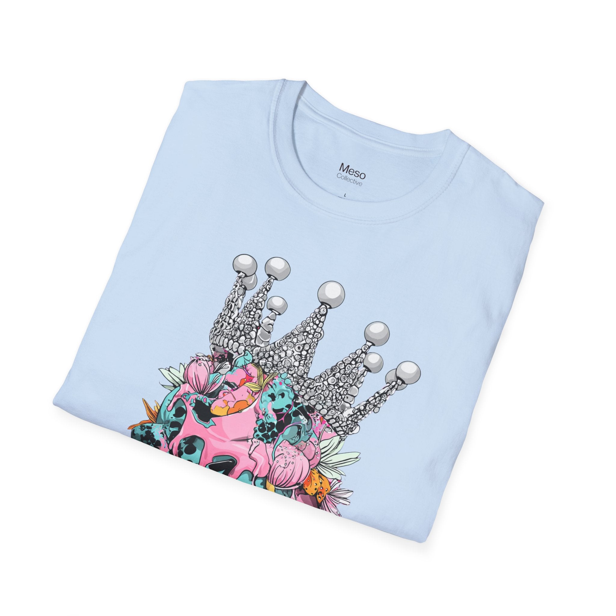 Cupcake with Crown T-Shirt — Royal Dessert Graphic Tee