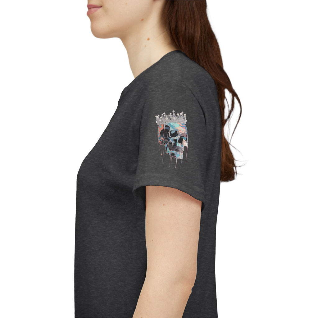 T-Shirt — Minimal 'Meso Collective' Back Print Tee with Subtle Sleeve Graphic
