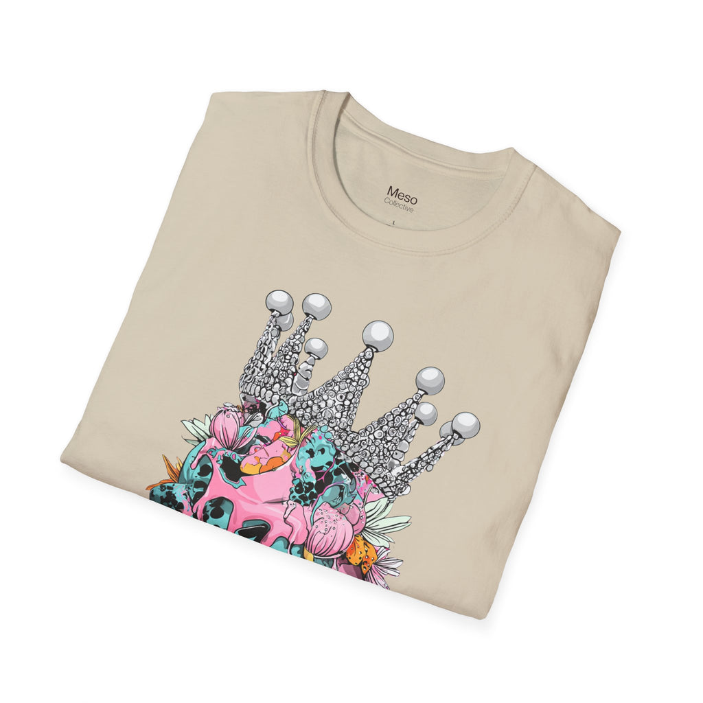 Cupcake with Crown T-Shirt — Royal Dessert Graphic Tee