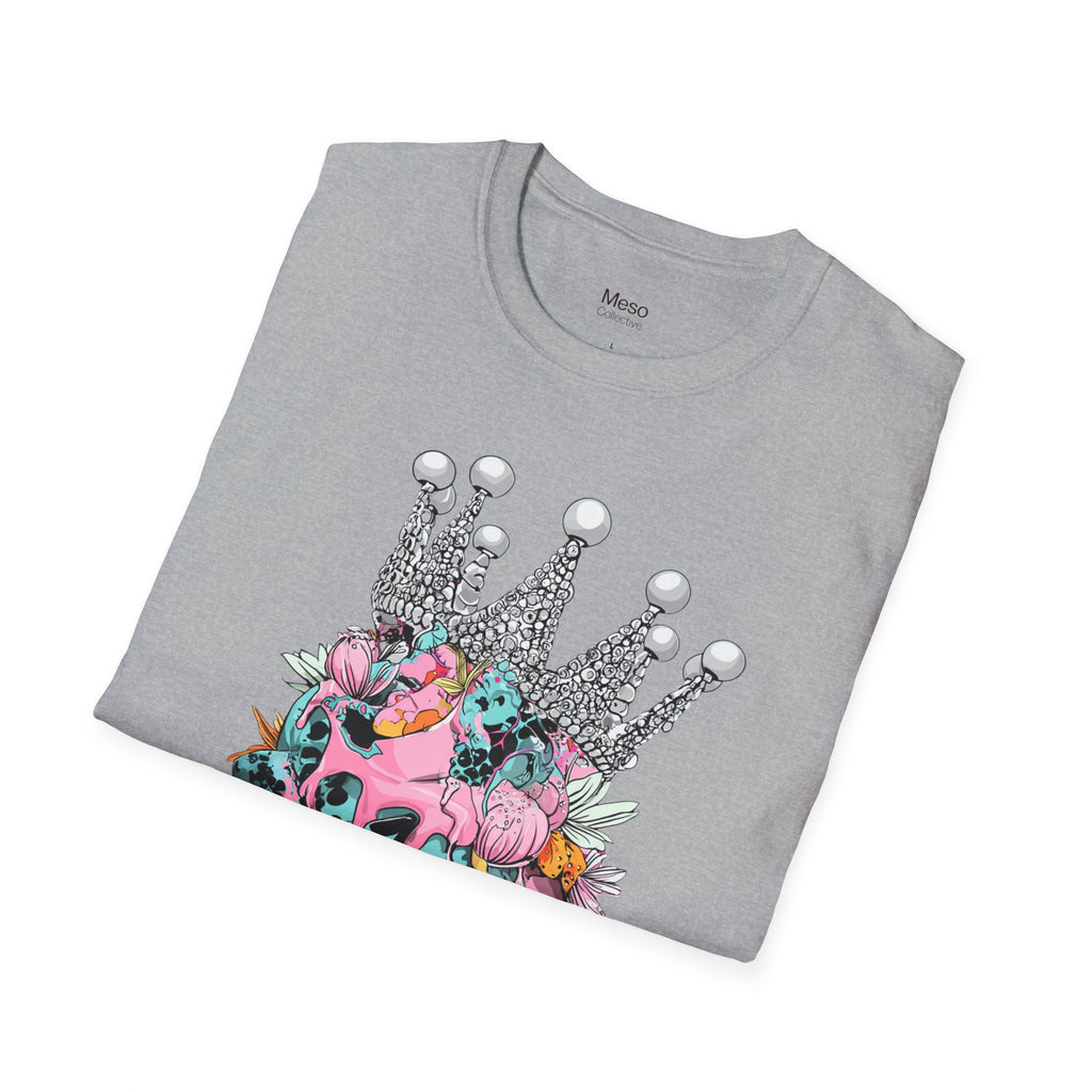 Cupcake with Crown T-Shirt — Royal Dessert Graphic Tee