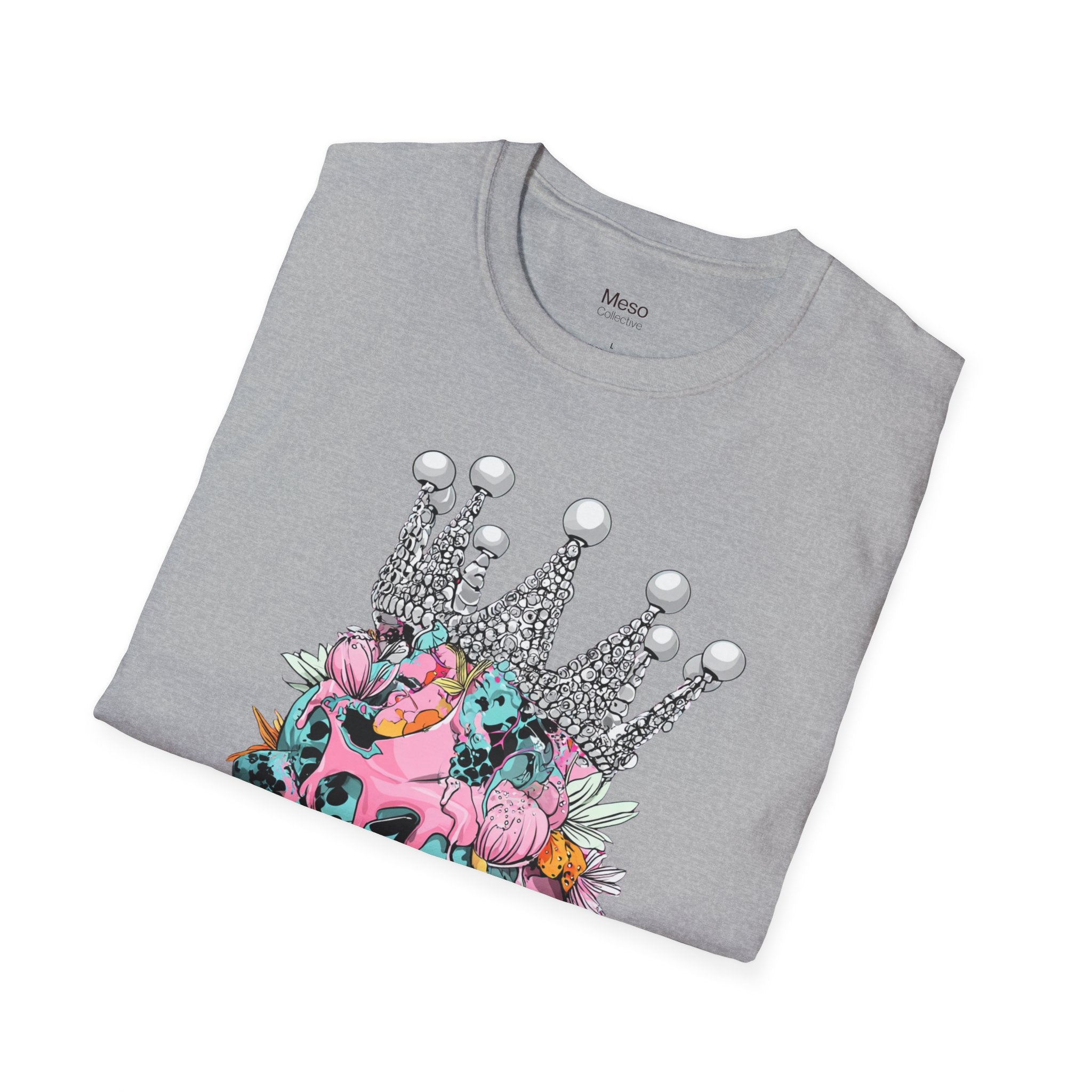 Cupcake with Crown T-Shirt — Royal Dessert Graphic Tee