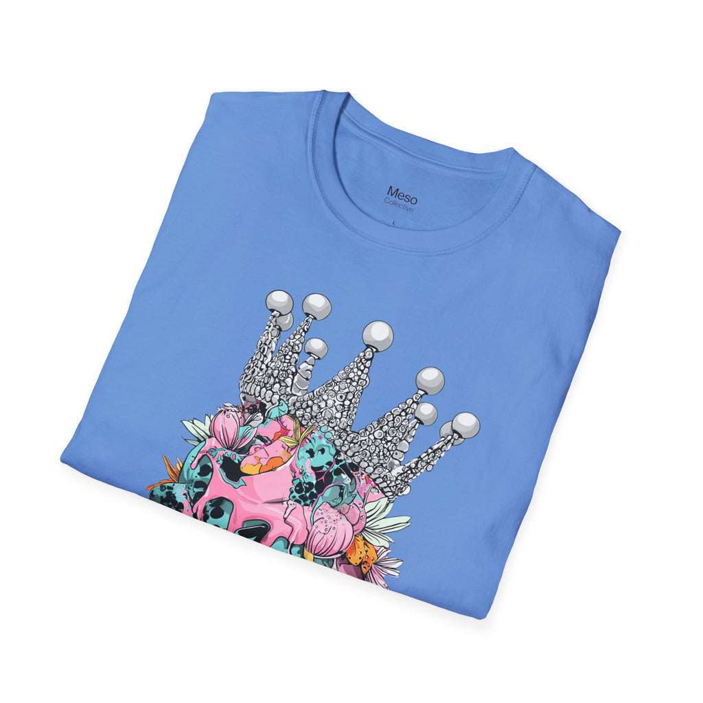 Cupcake with Crown T-Shirt — Royal Dessert Graphic Tee