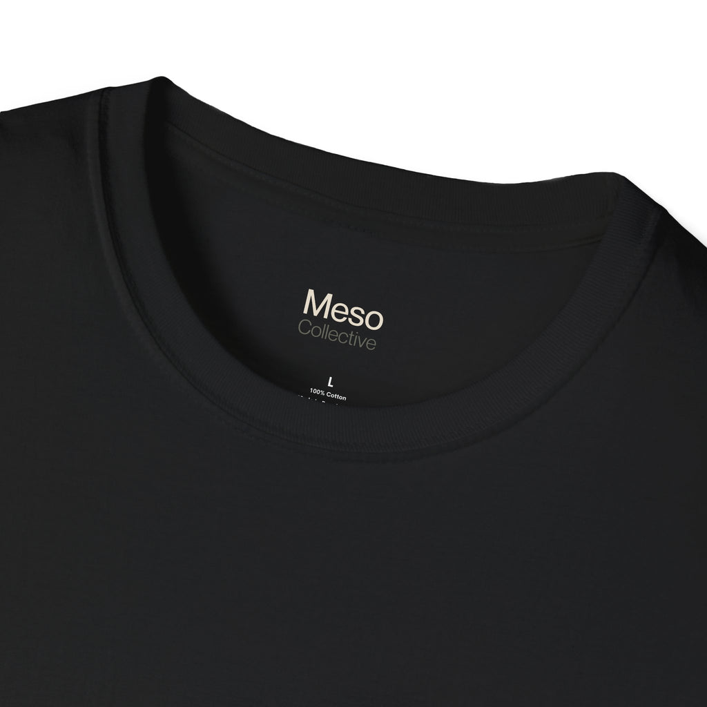 Offended? Good T-Shirt | Meso Collective Vertical Logo Tee
