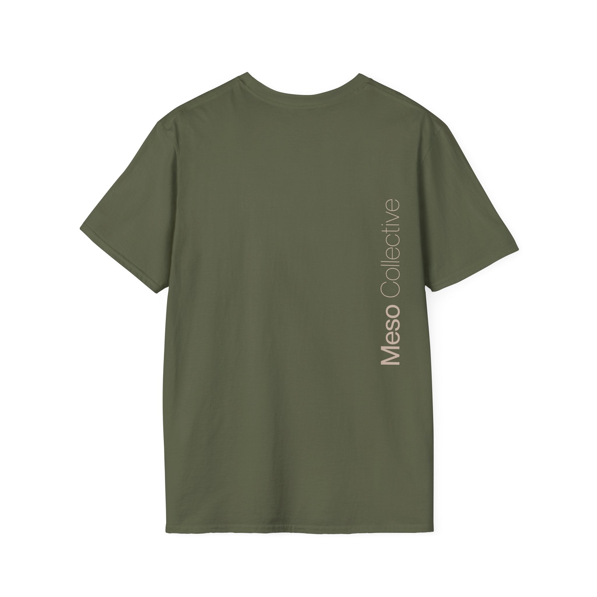 Offended? Good T-Shirt | Meso Collective Vertical Logo Tee