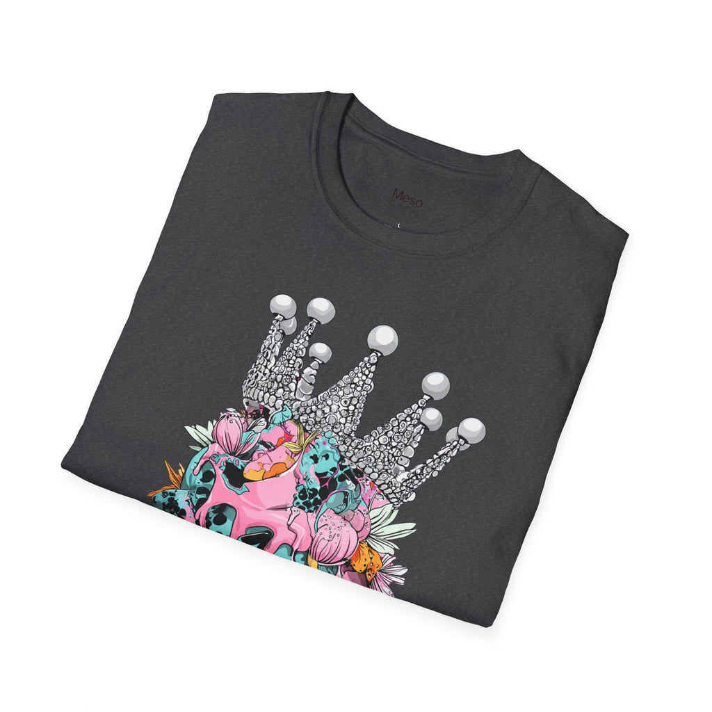 Cupcake with Crown T-Shirt — Royal Dessert Graphic Tee