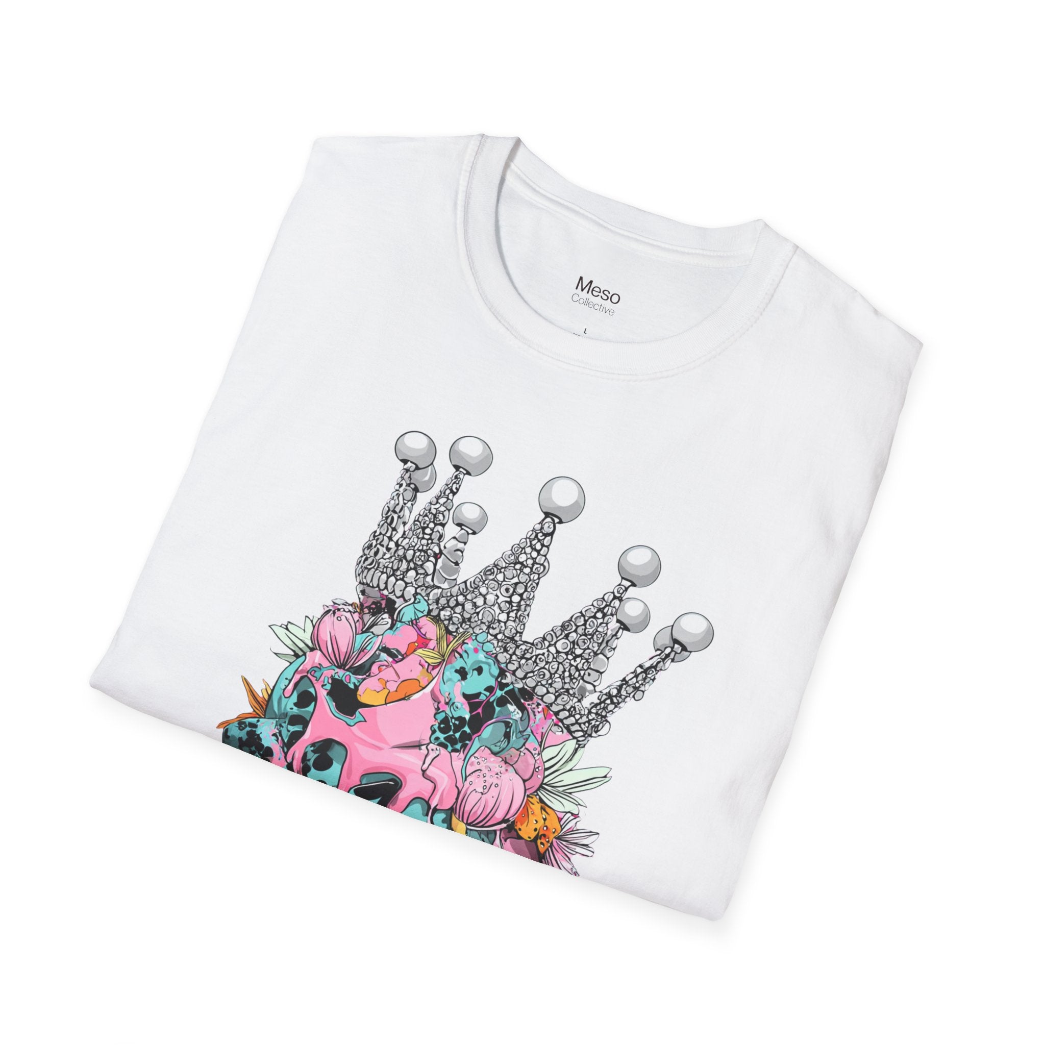 Cupcake with Crown T-Shirt — Royal Dessert Graphic Tee