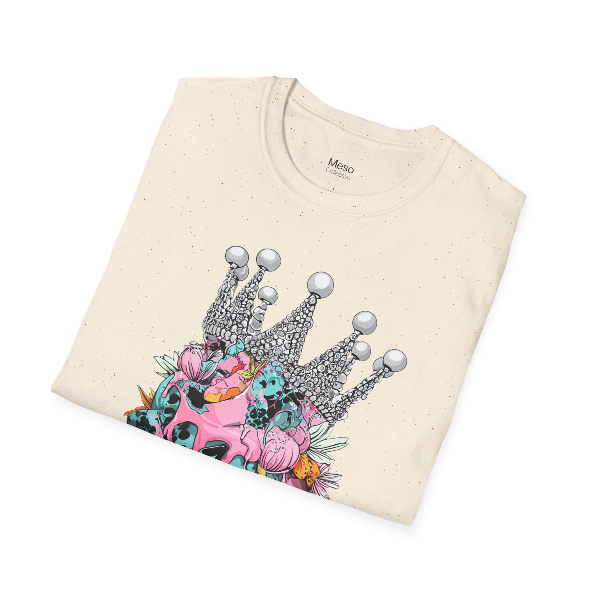 Cupcake with Crown T-Shirt — Royal Dessert Graphic Tee