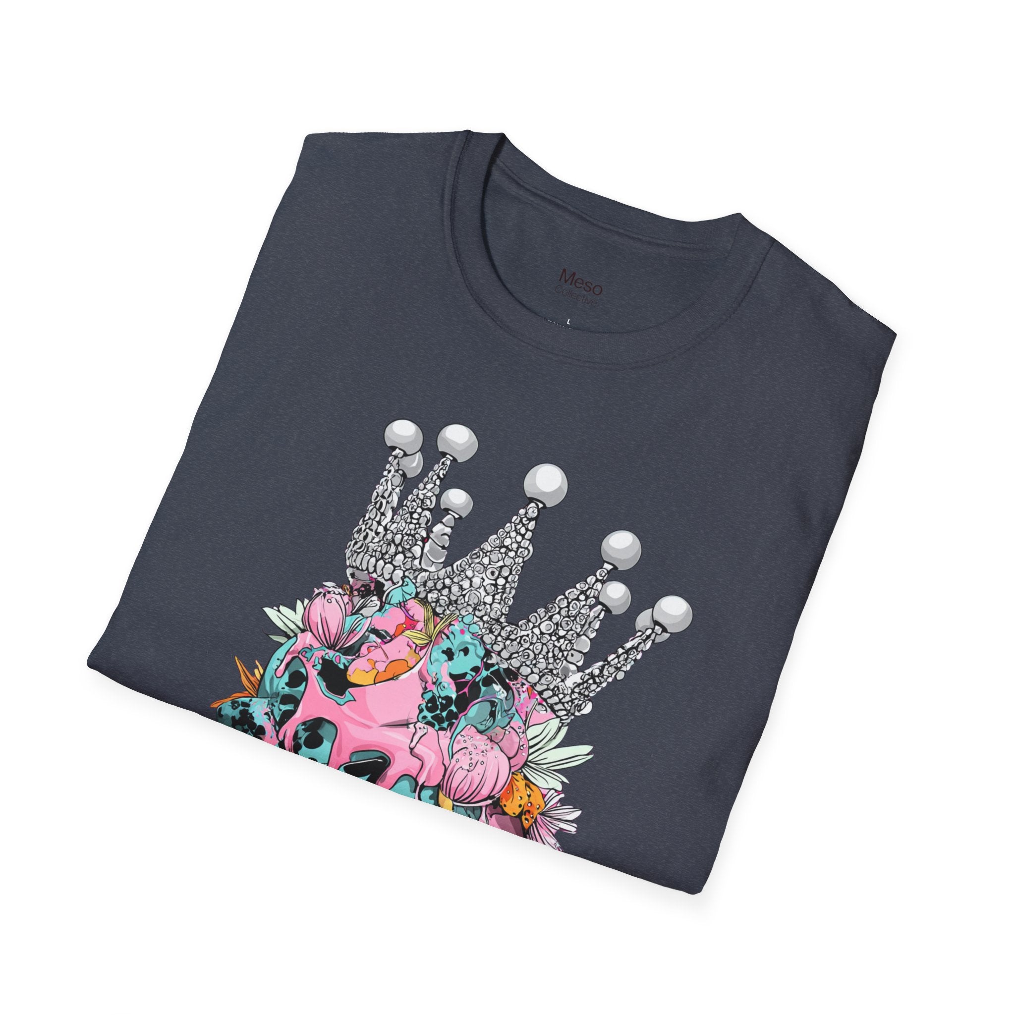 Cupcake with Crown T-Shirt — Royal Dessert Graphic Tee