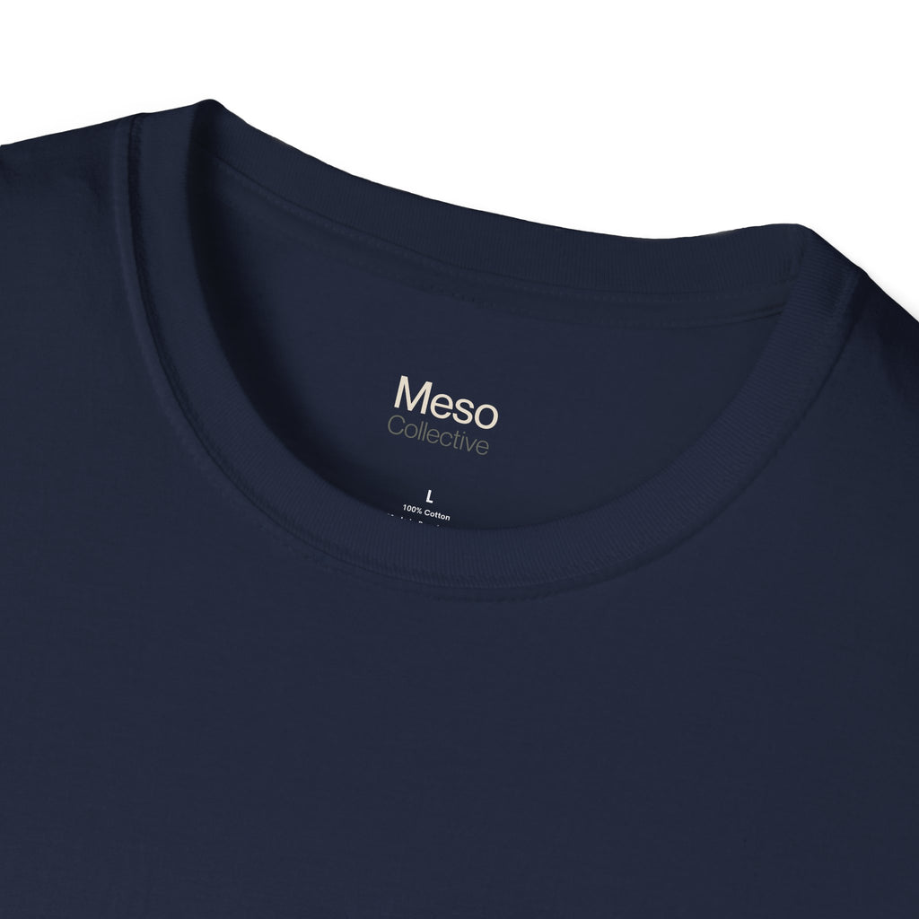 Offended? Good T-Shirt | Meso Collective Vertical Logo Tee